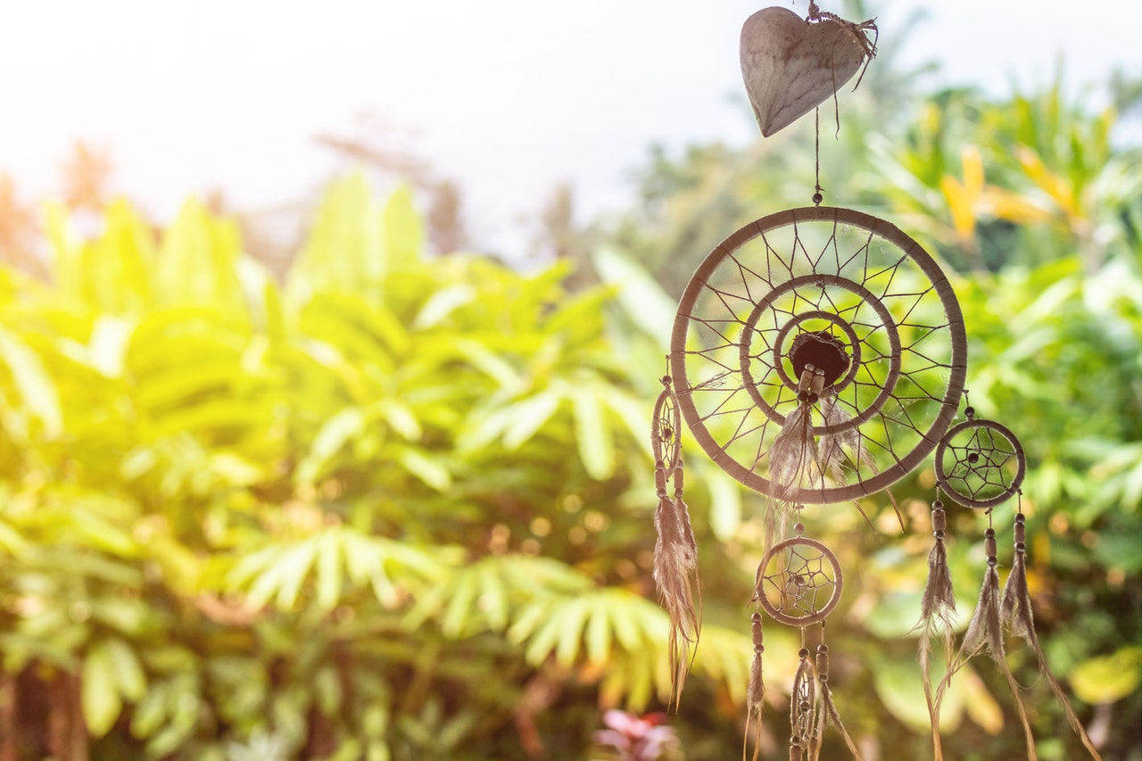 Dreamcatcher symbolizes Happy Breathing