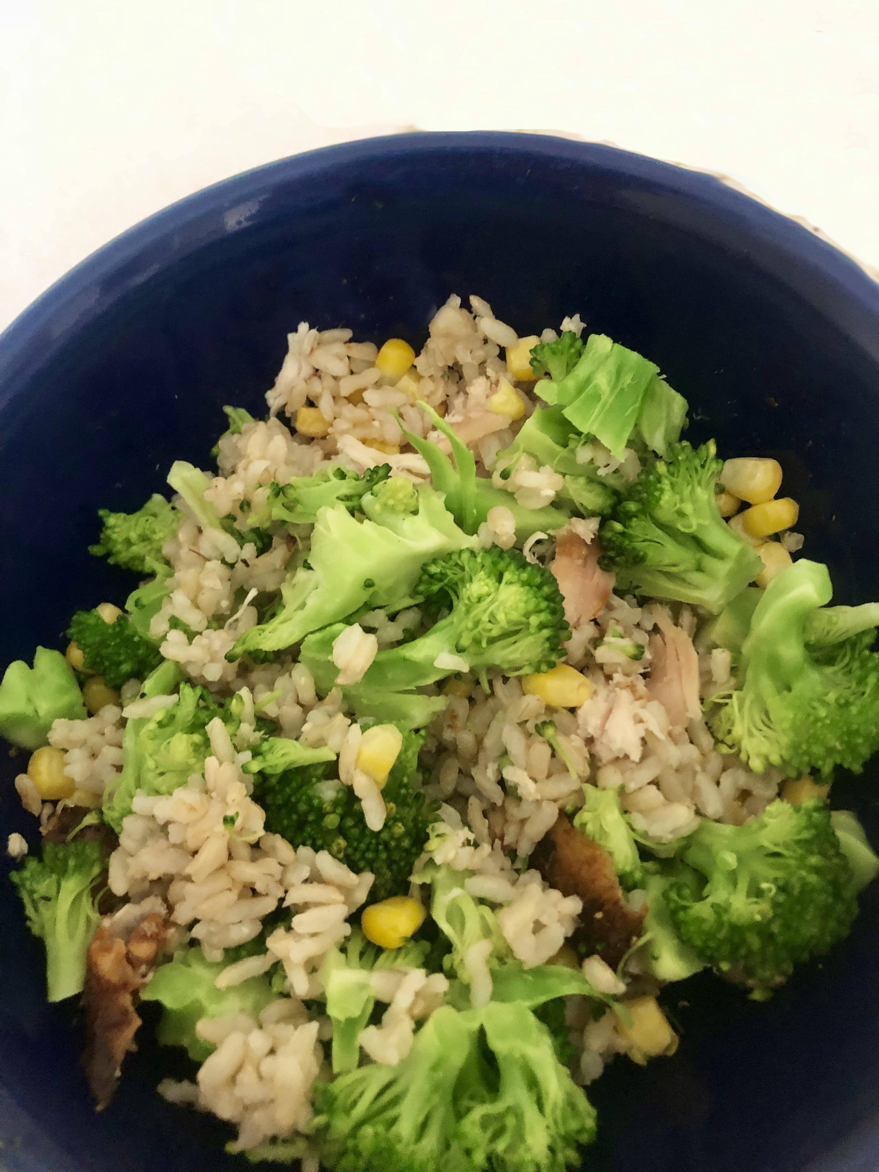 Rice bowls are easy for Add-In Diet Breakfast