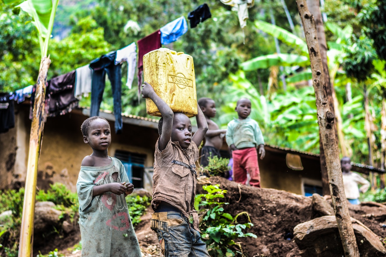 What's it like to have to carry your water everyday? 