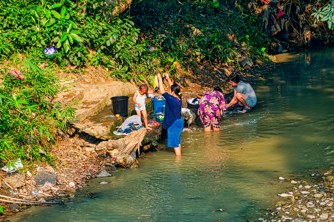 People spending time on handwashing don't have as much time wealth