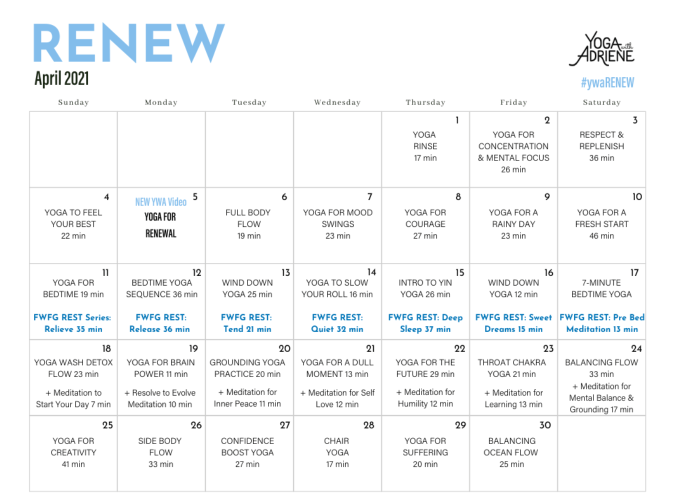 Yoga-With-Adriene-Calendar Adriene makes it easy with calendars