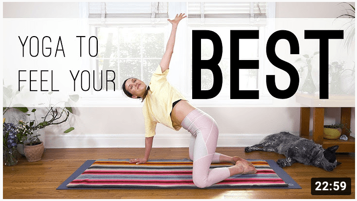Yoga helps you feel your best