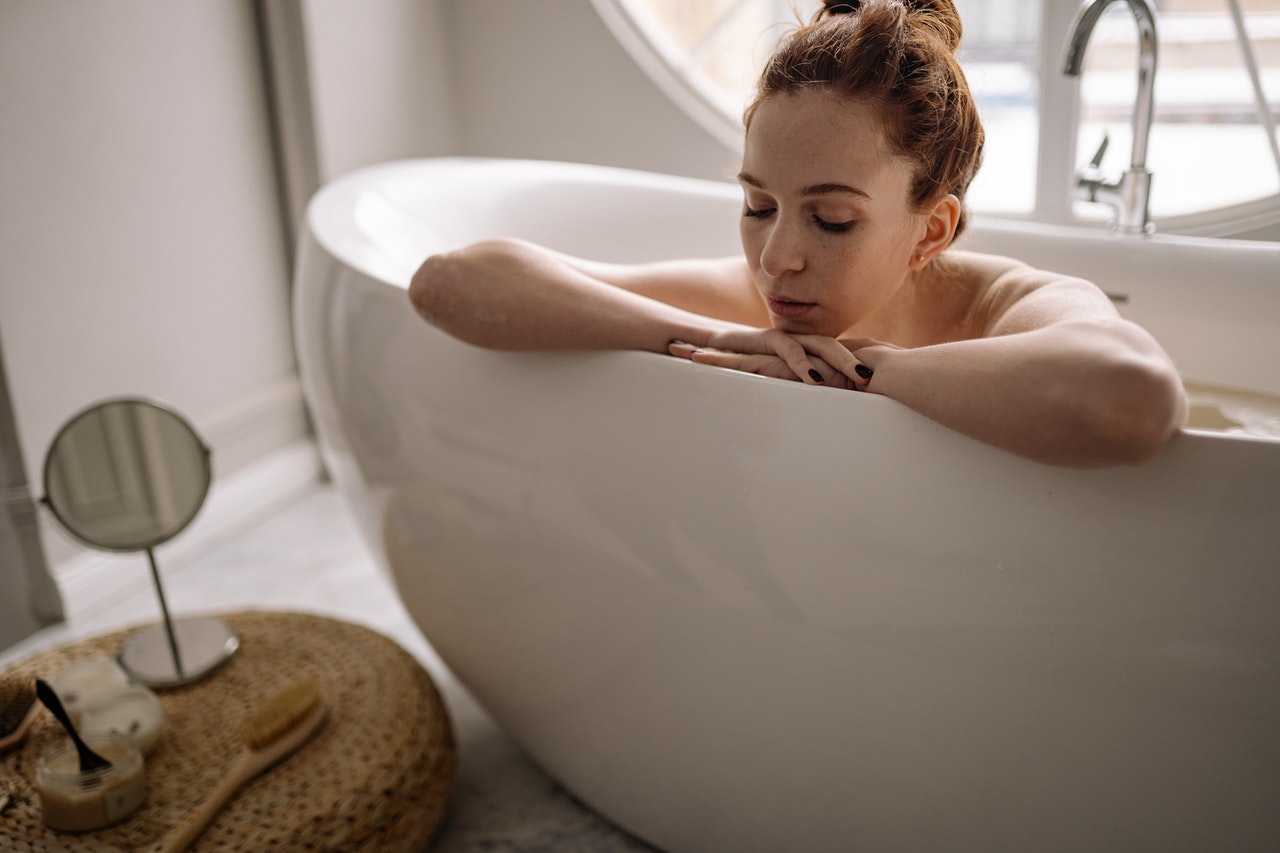 A hot bath makes you feel like you can take on the world. 